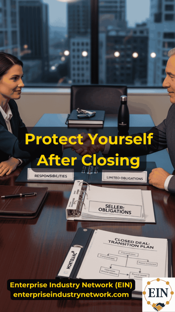 How Can Sellers Reduce Risk After a Business Sale? | EIN Business Brokers | Enterprise Industry Network | EINBB