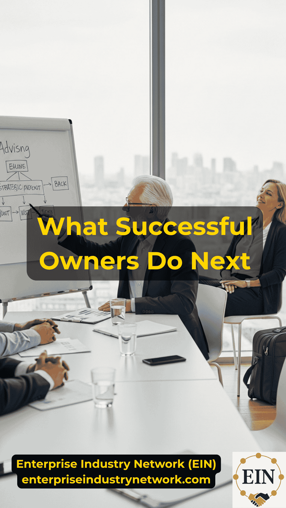 Former business owner planning next steps after a business sale, including transition, taxes, earnouts, seller financing, escrow, and sale proceeds with EIN Business Brokers