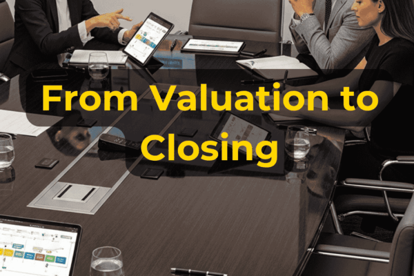 Business owner moving through the business sale process from valuation and buyer outreach to due diligence, negotiation, and closing with EIN Business Brokers
