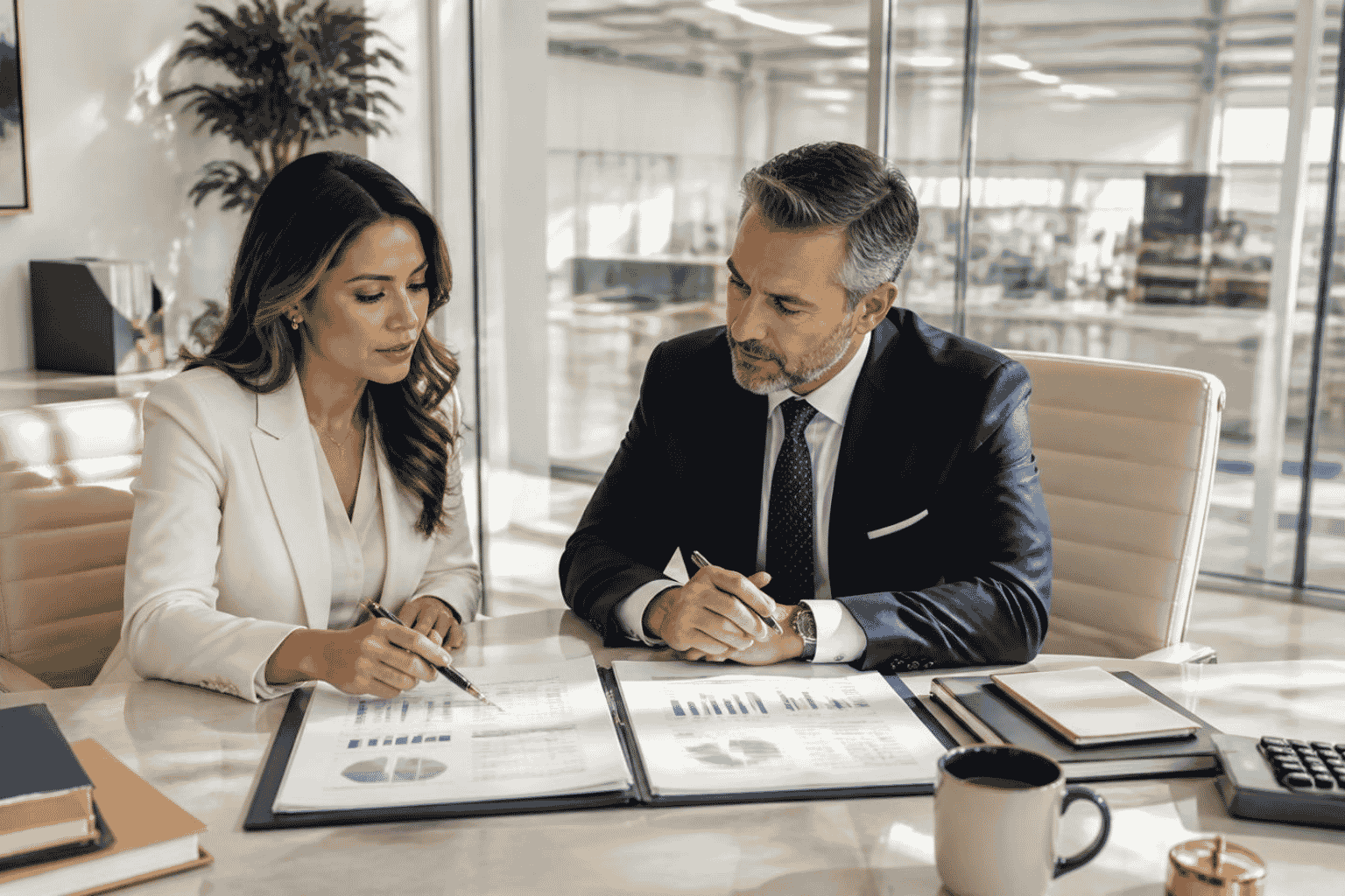 Business buyer comparing debt financing and equity capital options for an acquisition
