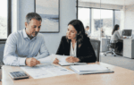 Established business owner reviewing credit and revenue requirements for a business term loan