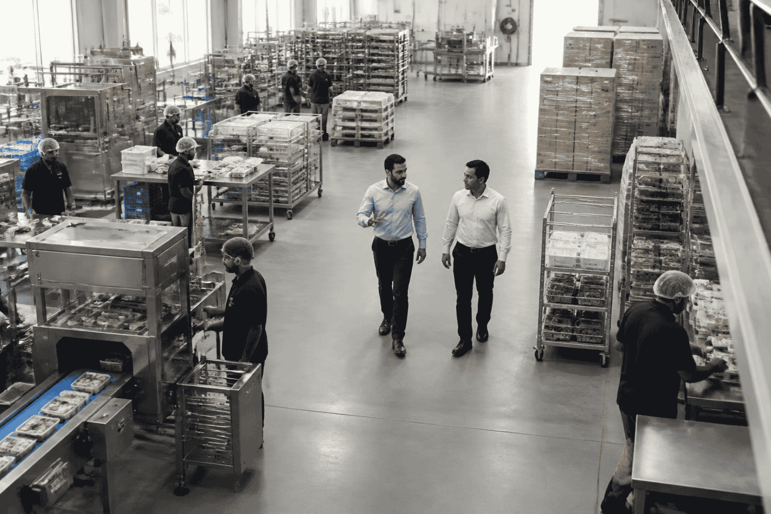Business consultant assessing operational problems that are limiting company growth