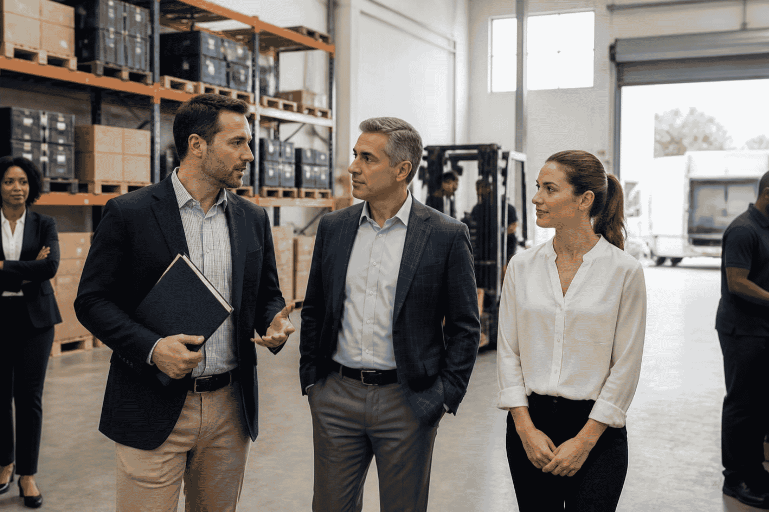 Qualified buyer and business broker evaluating a company before making an acquisition offer