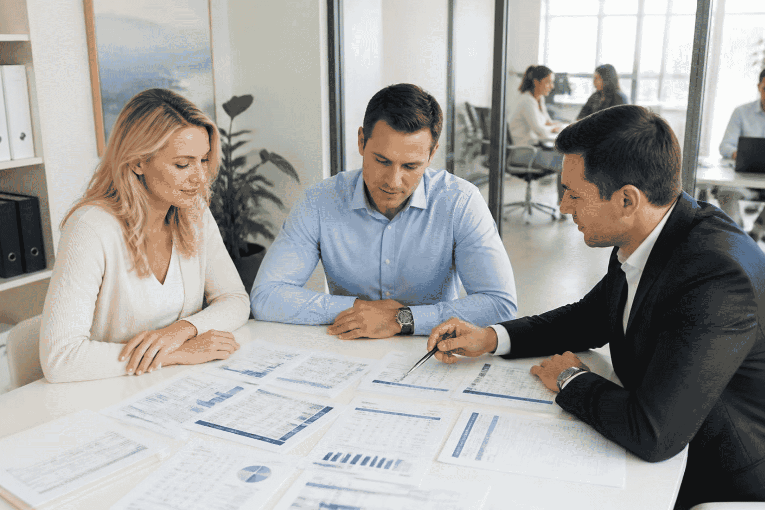 Business owner reviewing working capital funding readiness with a funding advisor