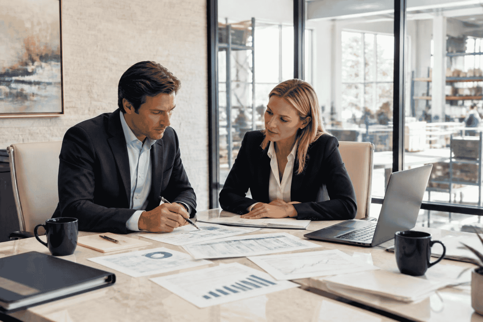 Business buyer reviewing lender requirements and owner contribution for acquisition financing