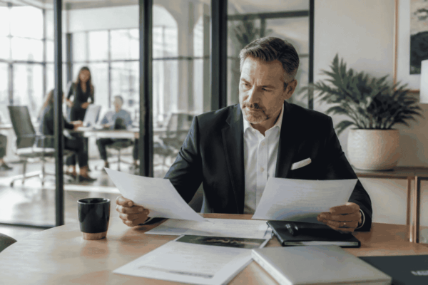 Business owner and advisor comparing recapitalization with a full business sale