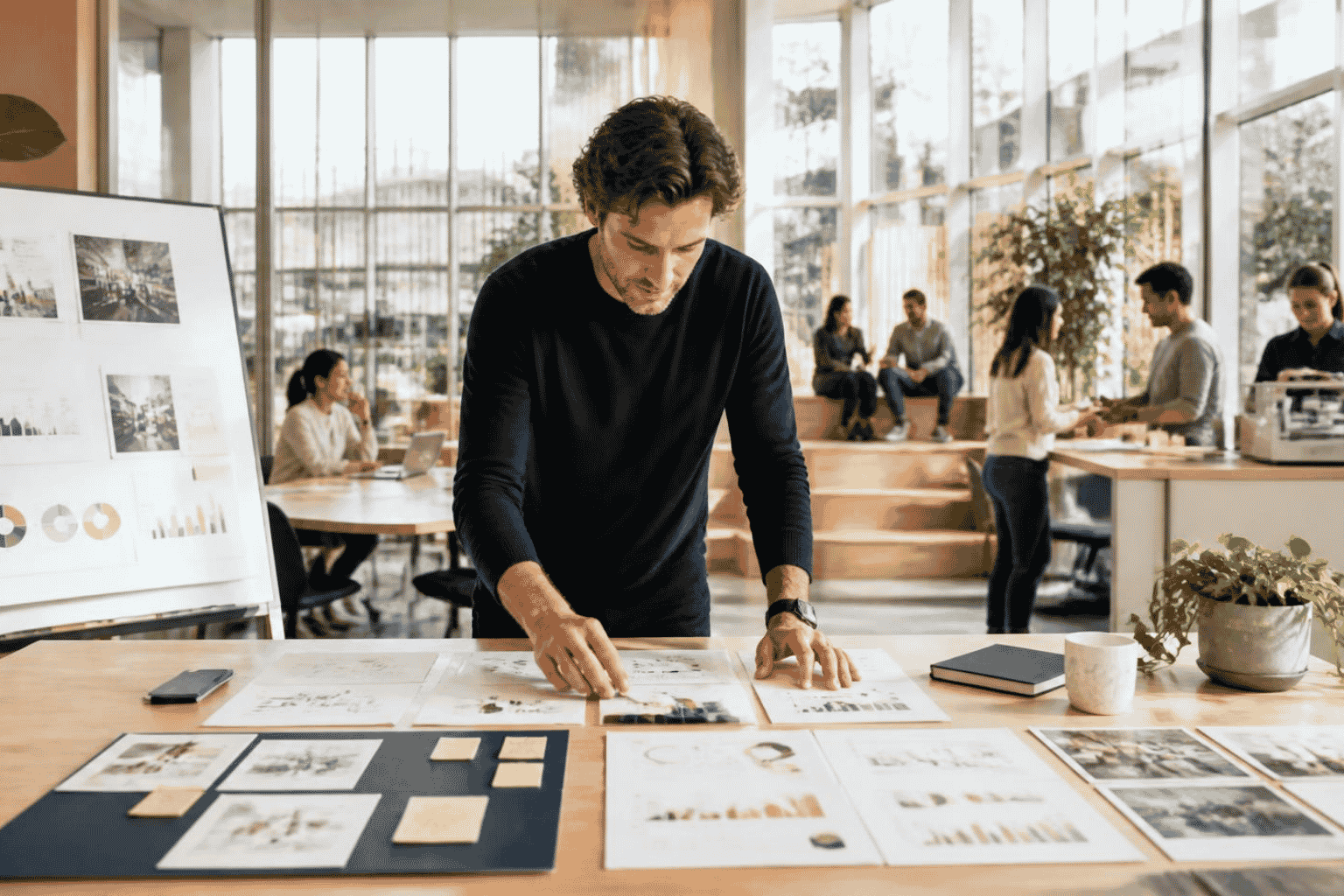 Startup founder and venture advisor organizing traction evidence before investor outreach