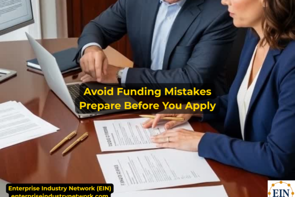 Common business funding mistakes to avoid before applying, including unclear use of funds, weak cash flow, incomplete financial records, and existing debt.