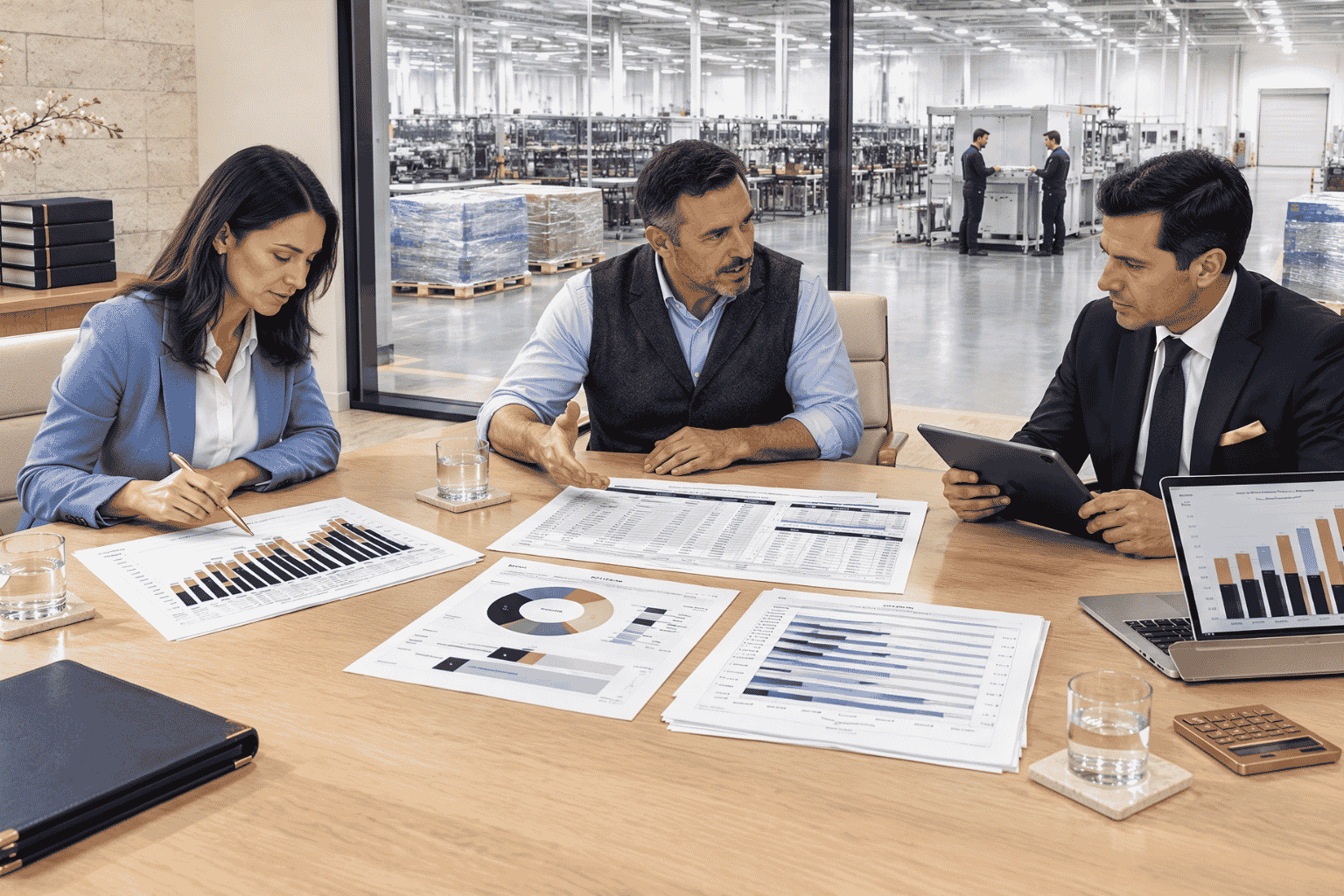 Business buyer reviewing seller add-backs normalized cash flow and acquisition financing