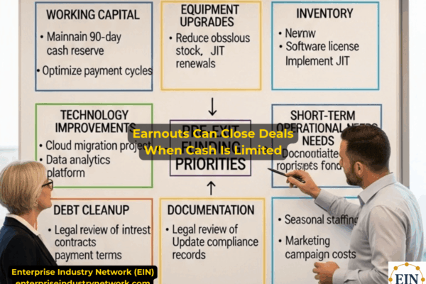 Business funding before selling a company, showing how working capital, equipment upgrades, refinancing, and operational improvements may support business sale readiness.