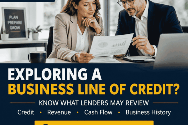 Exploring a Business Line of Credit?