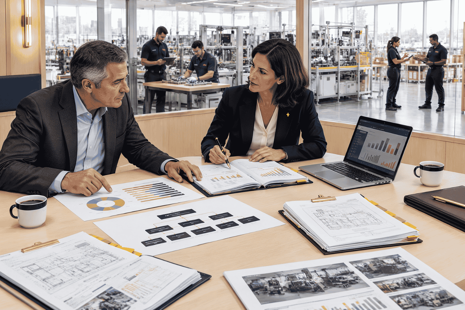 Business owner and broker preparing a company for a potential sale in 2027