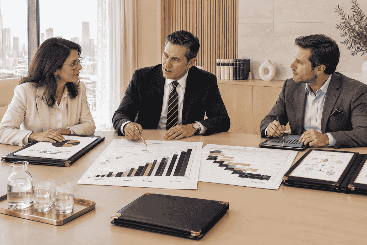 Startup founder and venture advisor planning fundraising runway and next milestones